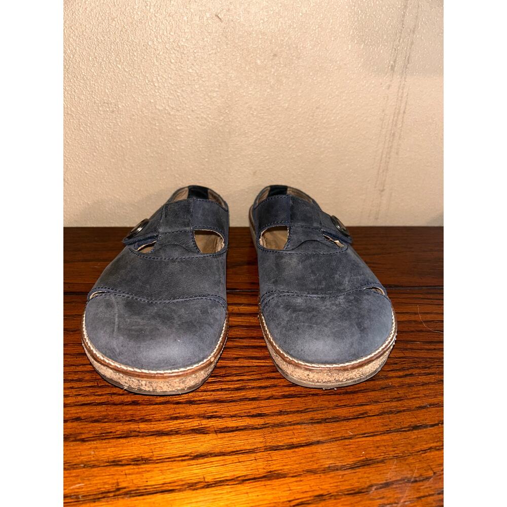 Haflinger Navy Suede Slip-On Sneakers - Picture 2 of 13